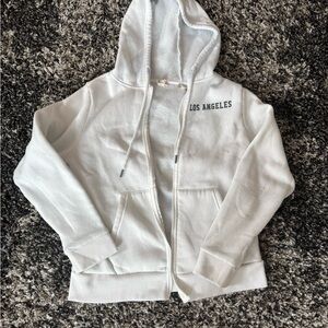 White Los Angeles Hoodie